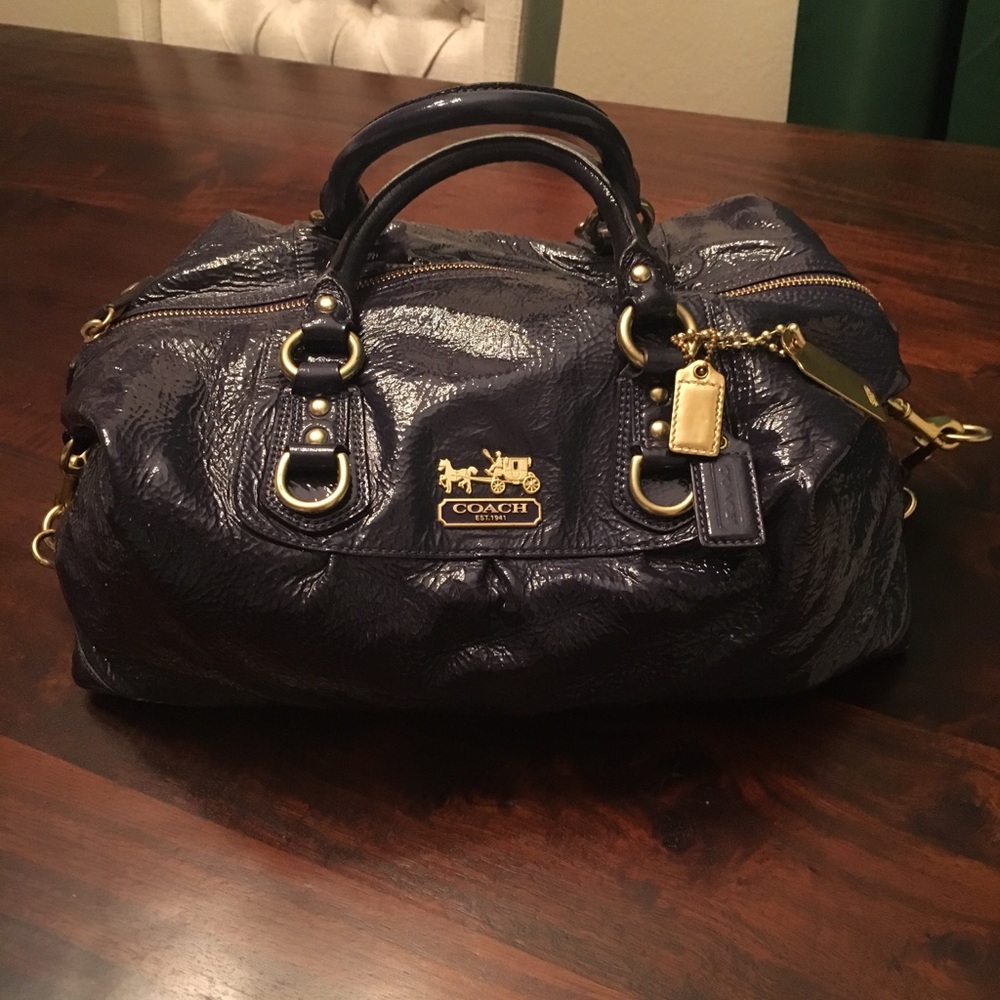 Coach Purse - Hobo bag style in Blue/Purple Color